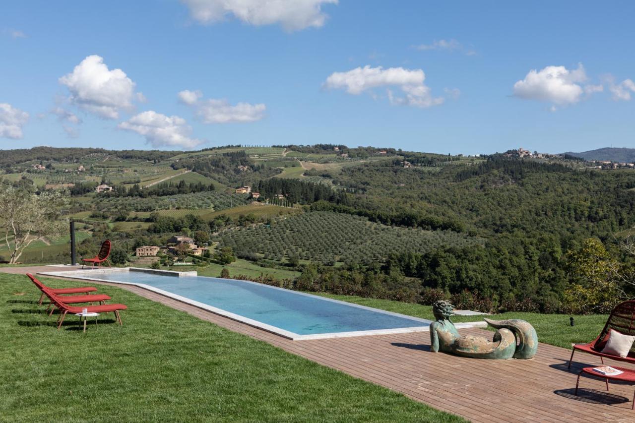Podere 1384 Castellina in Chianti Eksteriør billede